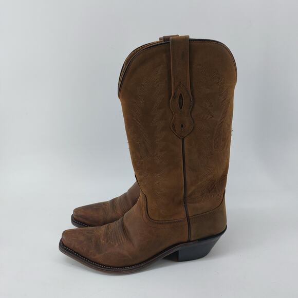 Old West Shoes - Old West Women's Cowboy Boots Leather Rodeo Festival 7.0 B